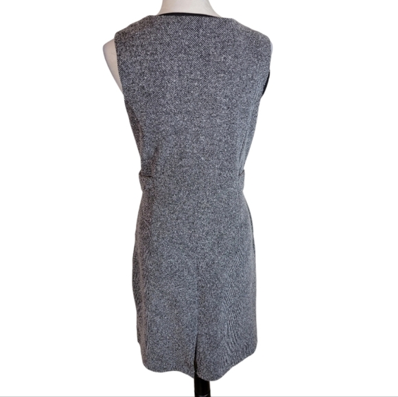 Lands End Tweed Sleeveless Sheath Dress Size  10 - Picture 3 of 4
